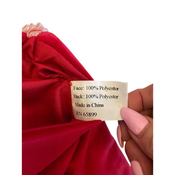 Peking Handicraft NUTCRACKER Hook Stocking 20in Pink Christmas Holiday Decor NEW - Picture 9 of 14